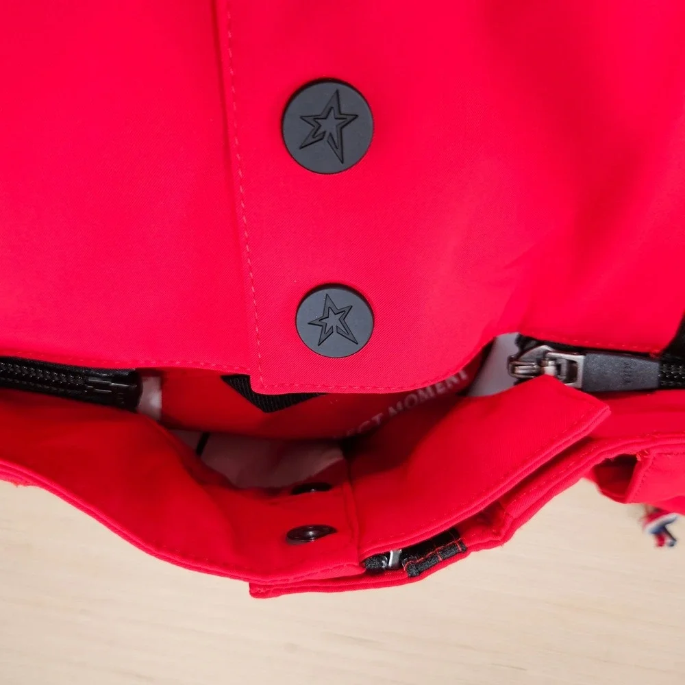 Perfect Moment Chamonix Pant Kids Y10 Red Ski Snowboard RECCO Waterproof NEW